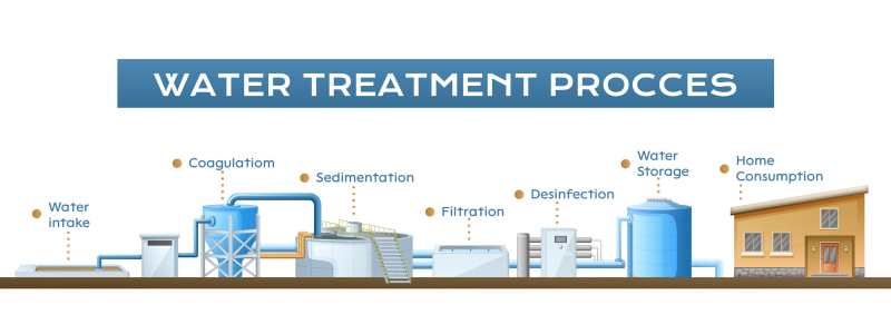 water treatment plant process